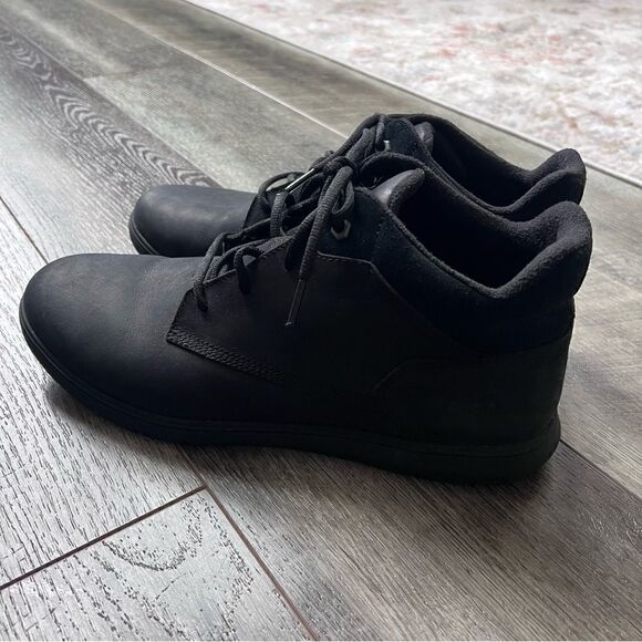 Caterpillar Men’s Leather Chukka Boots Black Size 12 Cat Shoes main image 9